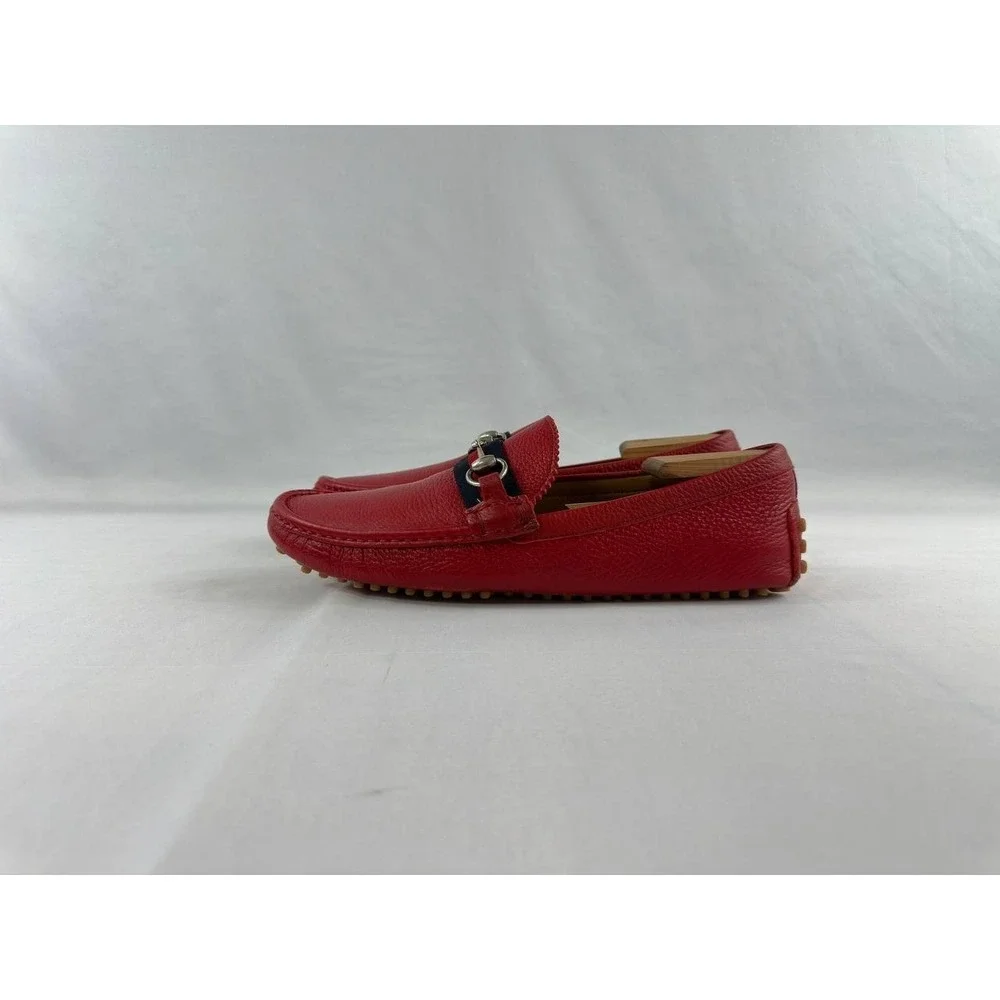 Gucci red leather